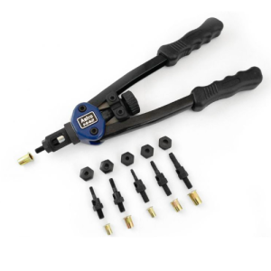 Astro Pneumatic 1442 13 Hand Rivet Nut Setter Kit - Metric & SAE With 60 Rivnuts